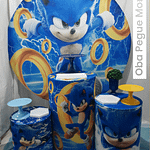 Miniatura 2 de Kit Pegue e Monte Tema Sonic