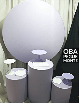 Kit Pegue e Monte Tema Lilás