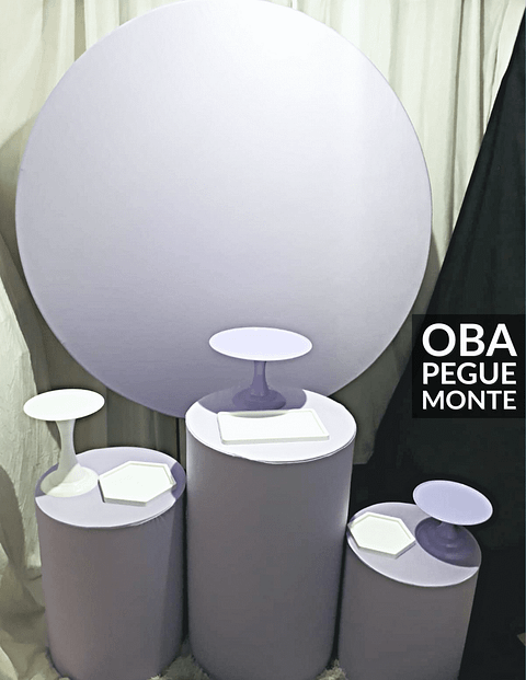 Kit Pegue e Monte Tema Lilás