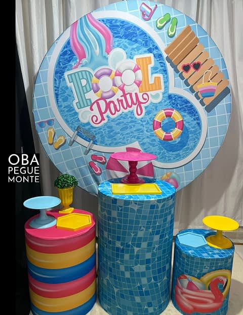 Kit Pegue e Monte Pool Party