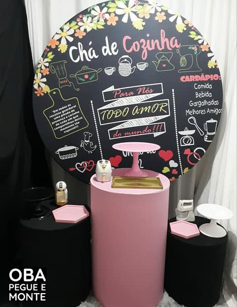 Kit Pegue e Monte Chá de Cozinha