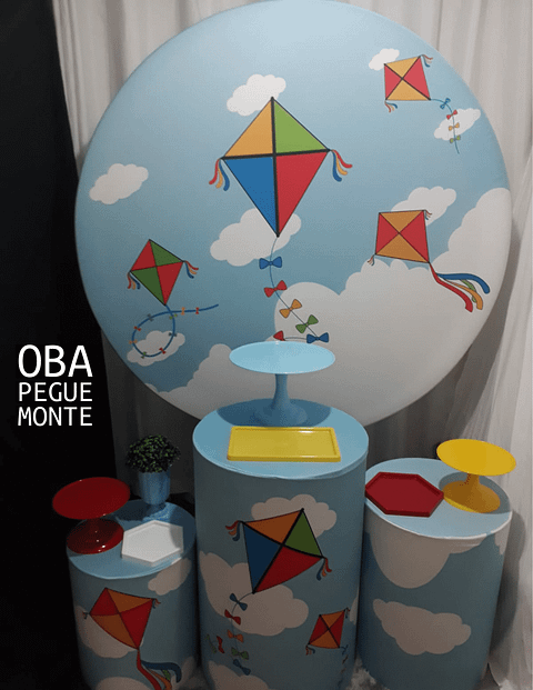 Kit Pegue e Monte Tema Pipa