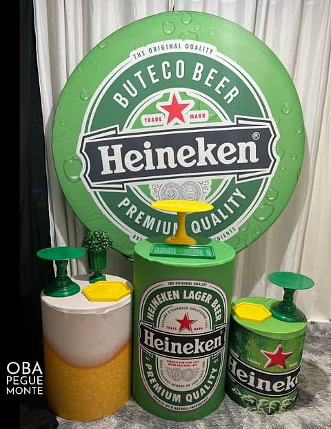 Kit Pegue e Monte Heineken