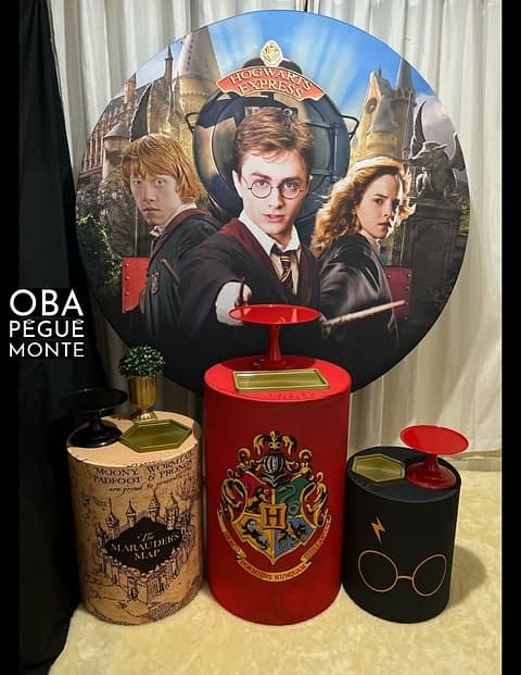 Kit Pegue e Monte Harry Potter