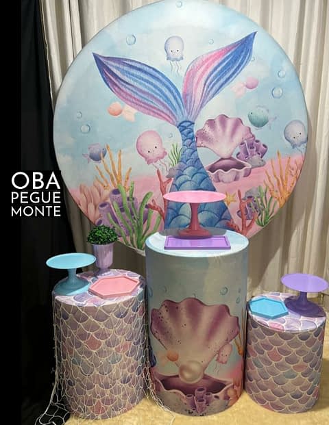 Kit Pegue e Monte Sereia Aquarela