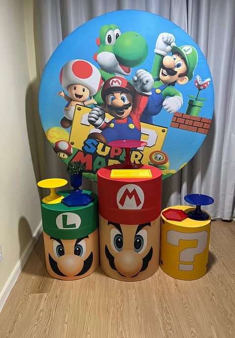 Kit Pegue e Monte Super Mario