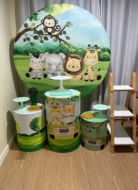 Kit Pegue e Monte Safari + Escadinha