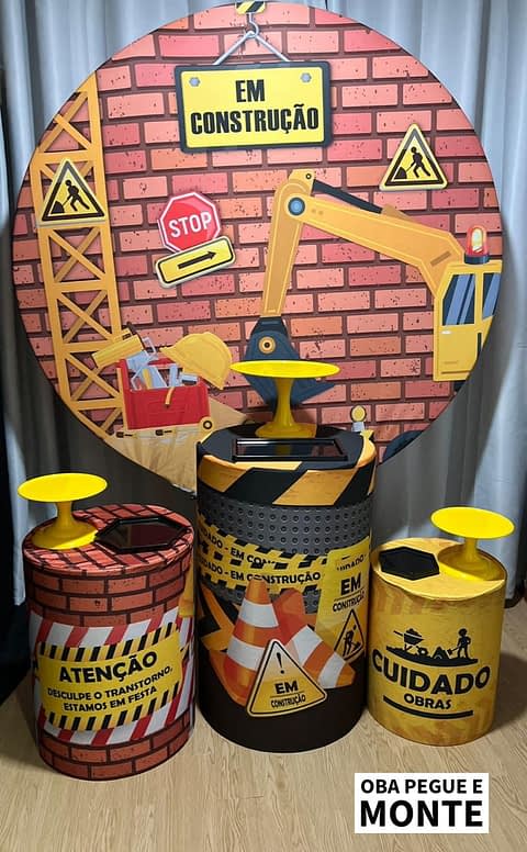 Kit Pegue e monte Construção