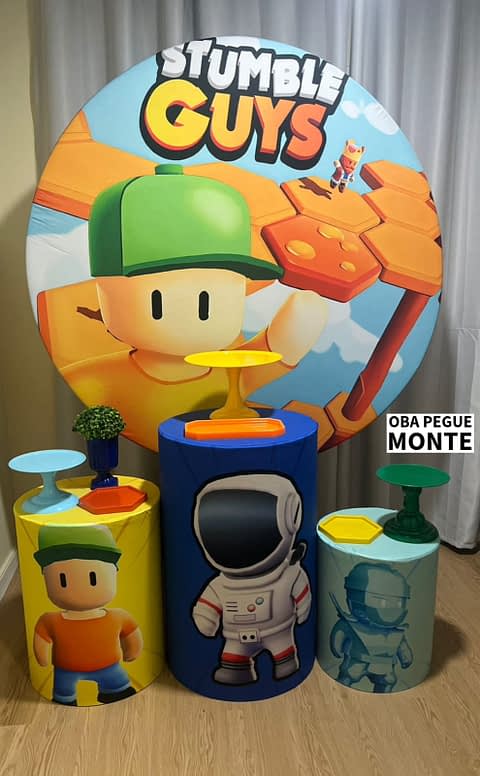 Kit Pegue e Monte Stumble Guys