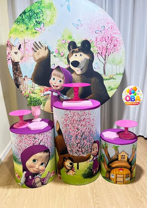 Kit Pegue e Monte Masha e o Urso