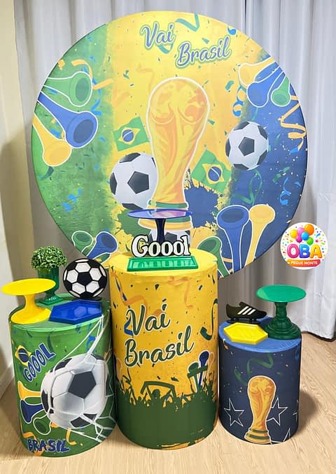 Kit Pegue e Monte Copa do Mundo Brasil