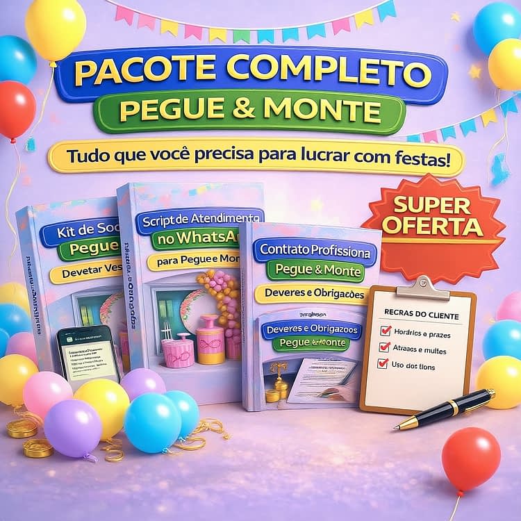 Treinamento Pegue e Monte: passo a passo + bônus