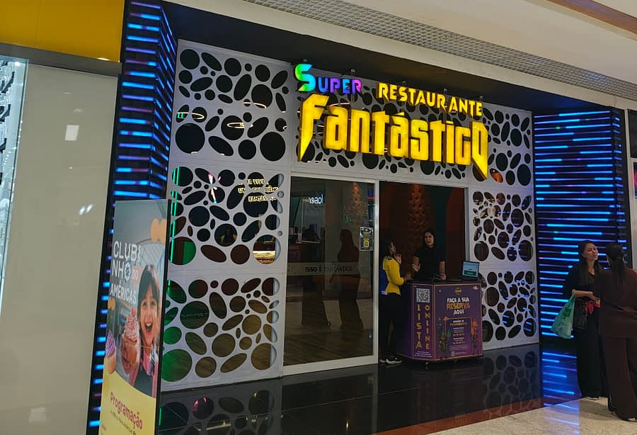 Fantástico no Américas Shopping no Recreio