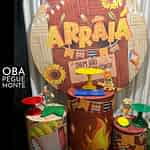 Miniatura 2 de Kit Pegue e Monte Arraiá