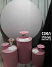 Kit Pegue e Monte Tema Rosa