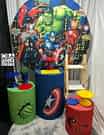 Kit Pegue e Monte Vingadores + Escadinha
