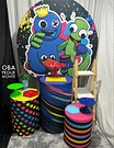 Kit Pegue e Monte Rainbow Friends + Escadinha