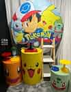Kit Pegue e monte Tema Pokemon + Escadinha