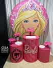 Kit Pegue e Monte Decoração Barbie