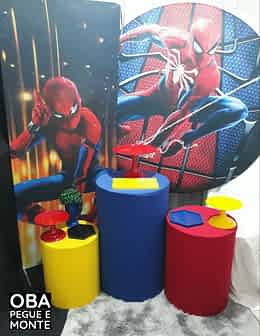 Pegue e Monte Homem Aranha e Portal