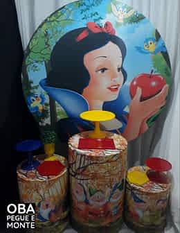 Kit Pegue e Monte Branca de Neve