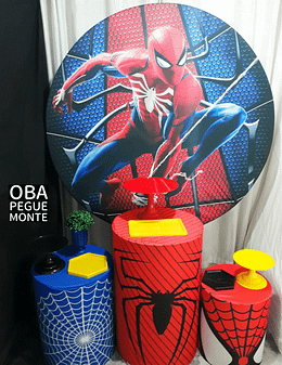 Kit Pegue e Monte Homem Aranha