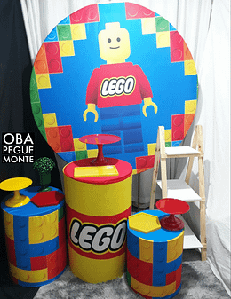 Kit Pegue e Monte Tema Lego