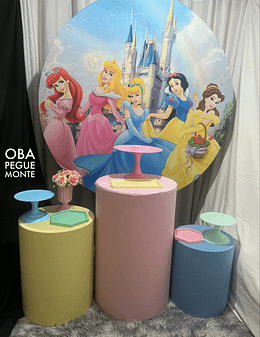 Kit Pegue e Monte Tema Princesas