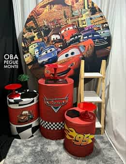 Pegue e Monte Tema Carros + Escadinha
