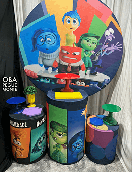Kit Pegue e Monte Tema Divertidamente