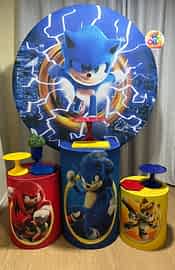 Kit Pegue e Monte Tema Sonic