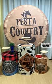 Kit Pegue e monte festa country