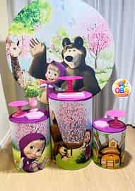 Kit Pegue e Monte Masha e o Urso