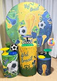 Kit Pegue e Monte Copa do Mundo Brasil