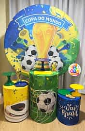 Kit pegue e monte Copa do mundo Brasil